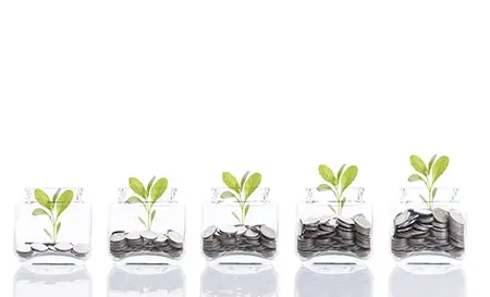 increasing money jars