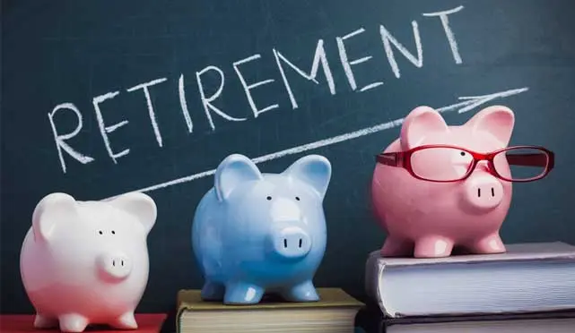 retirement on a whiteboard