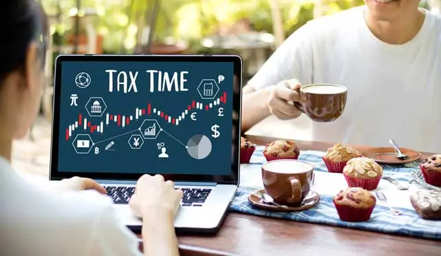 tax time on a pc